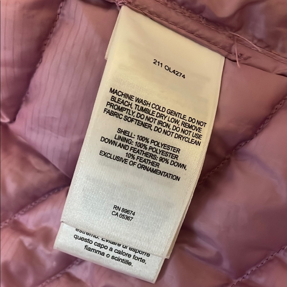 Mountain Hardwear women’s XS Purple Puffer Jacket with Hood - Picture 7 of 8